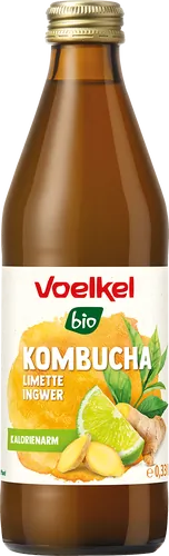 Bio-Kombucha mit Limette & Ingwer - jetzt online kaufen bei Natur.com