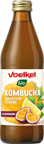 Bio-Kombucha mit Maracuja und Zitrone - jetzt online kaufen bei Natur.com