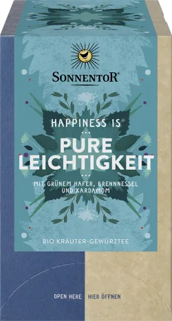 Bio-Kräuter-Gewürztee Happiness is Pure Leichtigkeit - jetzt online kaufen bei Natur.com