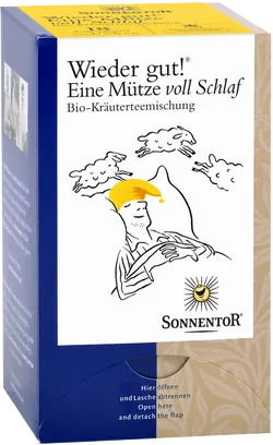 Bio-Kräutertee Eine Mütze voll Schlaf im Beutel - jetzt online kaufen bei Natur.com