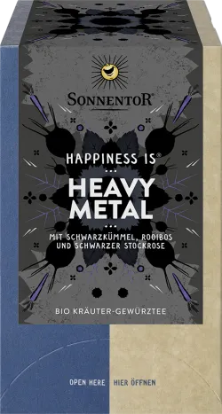 Bio-Kräuter-Gewürztee Happiness is Heavy Metal im Beutel - jetzt online kaufen bei Natur.com