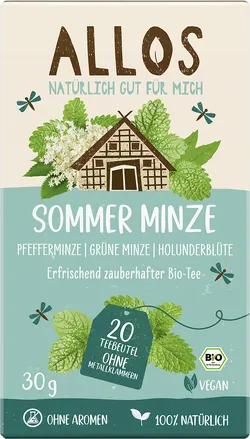 Bio-Kräutertee Sommer Minze im Beutel - jetzt online kaufen bei Natur.com