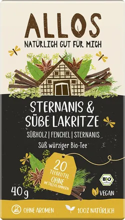 Bio-Kräutertee Sternanis & Lakritze im Beutel - jetzt online kaufen bei Natur.com