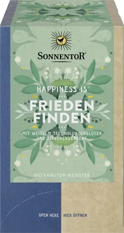 Bio-Kräuter-Weißtee Happiness is im Beutel - jetzt online kaufen bei Natur.com
