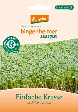 Bio-Kresse-Saatgut Einfache Kresse - jetzt online kaufen bei Natur.com
