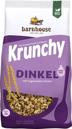 Bio-Krunchy Pur mit Dinkel - jetzt online kaufen bei Natur.com