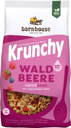 Bio-Krunchy Pur mit Waldbeere - jetzt online kaufen bei Natur.com