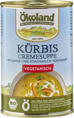 Bio-Kürbiscremesuppe - jetzt online kaufen bei Natur.com