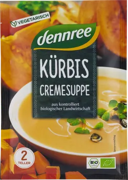 Bio-Kürbiscremesuppe im Beutel - jetzt online kaufen bei Natur.com