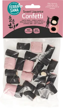 Bio-Lakritz-Mix Confetti mit Erdbeer- & Kokosfüllung - jetzt online kaufen bei Natur.com