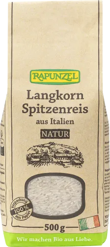 Bio-Langkorn-Spitzenreis natur - jetzt online kaufen bei Natur.com