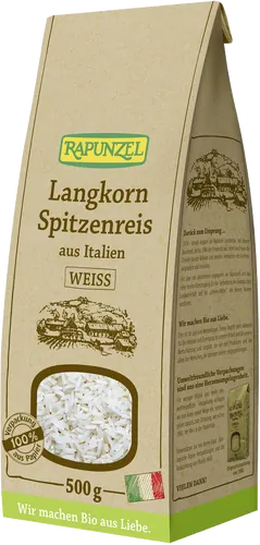 Bio-Langkorn-Spitzenreis weiß - jetzt online kaufen bei Natur.com