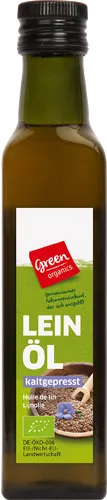 Bio-Leinöl nativ kaltgepresst - jetzt online kaufen bei Natur.com