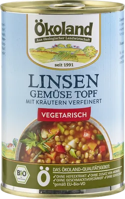 Bio-Linsen-Gemüse-Topf - jetzt online kaufen bei Natur.com