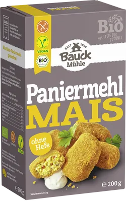 Bio-Mais-Paniermehl glutenfrei - jetzt online kaufen bei Natur.com