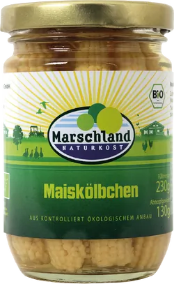 Bio-Maiskölbchen im Glas - jetzt online kaufen bei Natur.com