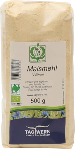 Bio-Maismehl aus Bayern - jetzt online kaufen bei Natur.com