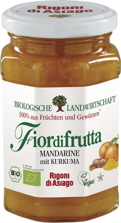 Bio-Mandarinen-Kurkuma-Fruchtaufstrich - jetzt online kaufen bei Natur.com