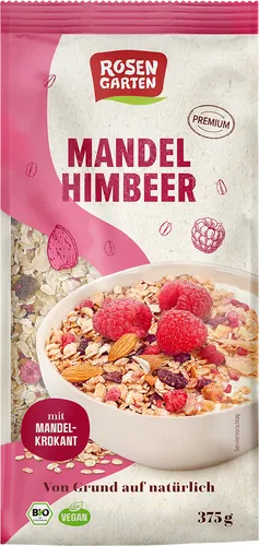 Bio-Mandel-Himbeer-Krokant-Müsli - jetzt online kaufen bei Natur.com