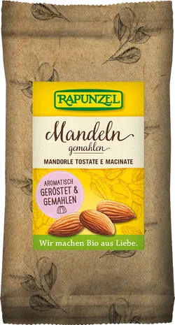 Bio-Mandelkerne geröstet und gemahlen - jetzt online kaufen bei Natur.com