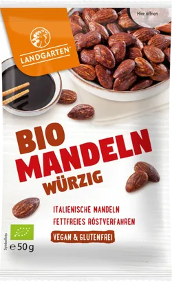 Bio-Mandelkerne mit Tamari geröstet - jetzt online kaufen bei Natur.com
