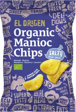 Bio-Maniok-Chips gesalzen - jetzt online kaufen bei Natur.com