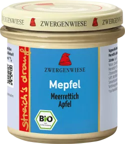 Bio-Meerrettich-Apfel-Brotaufstrich Mepfel - jetzt online kaufen bei Natur.com