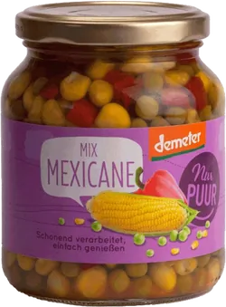 Bio-Mexikanischer Gemüsemix im Glas - jetzt online kaufen bei Natur.com