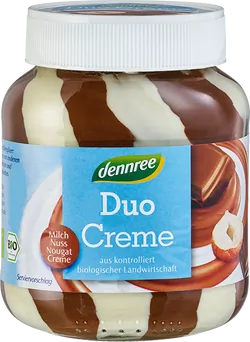 Bio-Milch- & Nuss-Nougat-Duo-Creme - jetzt online kaufen bei Natur.com