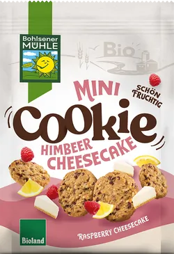 Bio-Mini-Cookies mit Himbeere & Cheesecake - jetzt online kaufen bei Natur.com