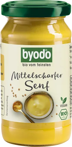 Bio-Mittelscharfer Senf - jetzt online kaufen bei Natur.com
