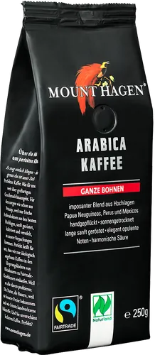 Bio-Mount Hagen Arabica-Kaffee ganze Bohne - jetzt online kaufen bei Natur.com