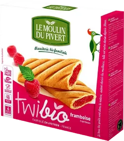 Bio-Mürbteigkekse Twibio mit Himbeercreme - jetzt online kaufen bei Natur.com