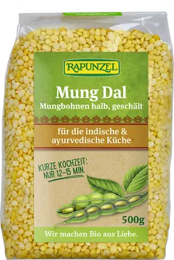 Bio-Mung-Dal geschälte Mungbohnen - jetzt online kaufen bei Natur.com