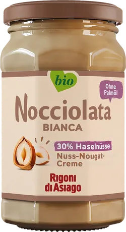 Bio-Nocciolata Bianca Nuss-Nougat-Aufstrich - jetzt online kaufen bei Natur.com