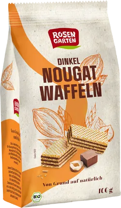 Bio-Nougat-Dinkelwaffeln - jetzt online kaufen bei Natur.com