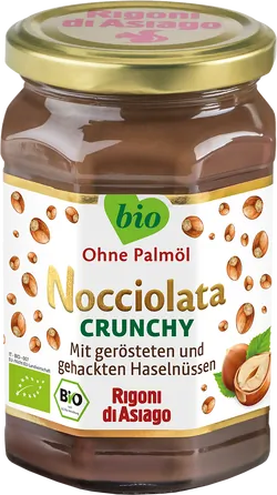 Bio-Nuss-Nougat-Aufstrich Nocciolata Crunchy - jetzt online kaufen bei Natur.com