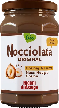 Bio-Nuss-Nougat-Aufstrich Nocciolata - jetzt online kaufen bei Natur.com