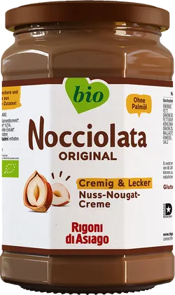 Bio-Nuss-Nougat-Aufstrich Nocciolata - jetzt online kaufen bei Natur.com