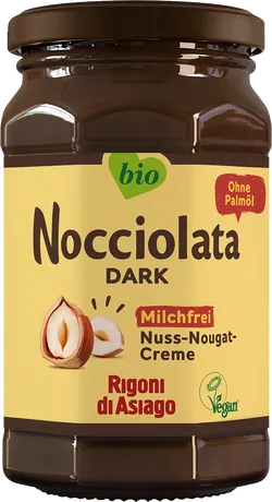 Bio-Nuss-Nougat-Aufstrich Nocciolata vegan - jetzt online kaufen bei Natur.com