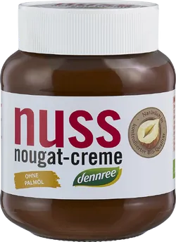 Bio-Nuss-Nougat-Creme mit Haselnüssen - jetzt online kaufen bei Natur.com