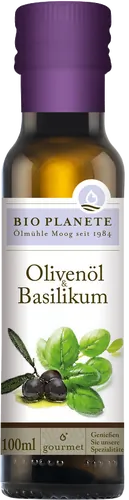 Bio-Olivenöl mit Basilikum - jetzt online kaufen bei Natur.com