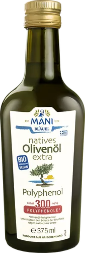 Bio-Olivenöl nativ extra mit 300 mg oder kg Polyphenolen - jetzt online kaufen bei Natur.com