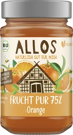 Bio-Orangen-Fruchtaufstrich Frucht Pur - jetzt online kaufen bei Natur.com