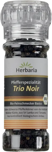 Bio-Pfefferkomposition Trio Noir in der Gewürzmühle - jetzt online kaufen bei Natur.com