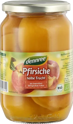 Bio-Pfirsiche im Glas - jetzt online kaufen bei Natur.com