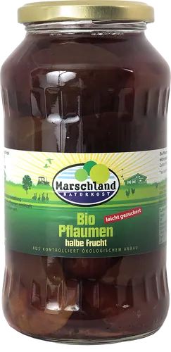 Bio-Pflaumen im Glas - jetzt online kaufen bei Natur.com