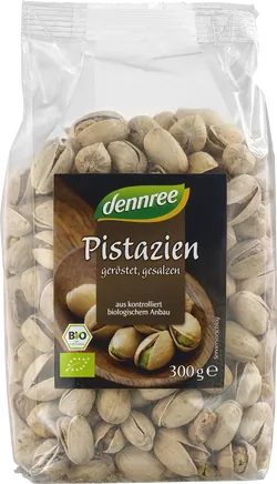 Bio-Pistazien mit Schale geröstet und gesalzen - jetzt online kaufen bei Natur.com