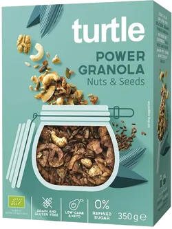 Bio-Power-Granola mit Nüssen & Saaten - jetzt online kaufen bei Natur.com