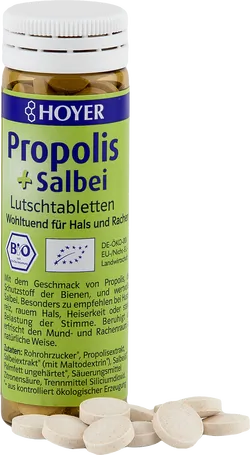 Bio-Propolis-Salbei-Lutschtabletten - jetzt online kaufen bei Natur.com